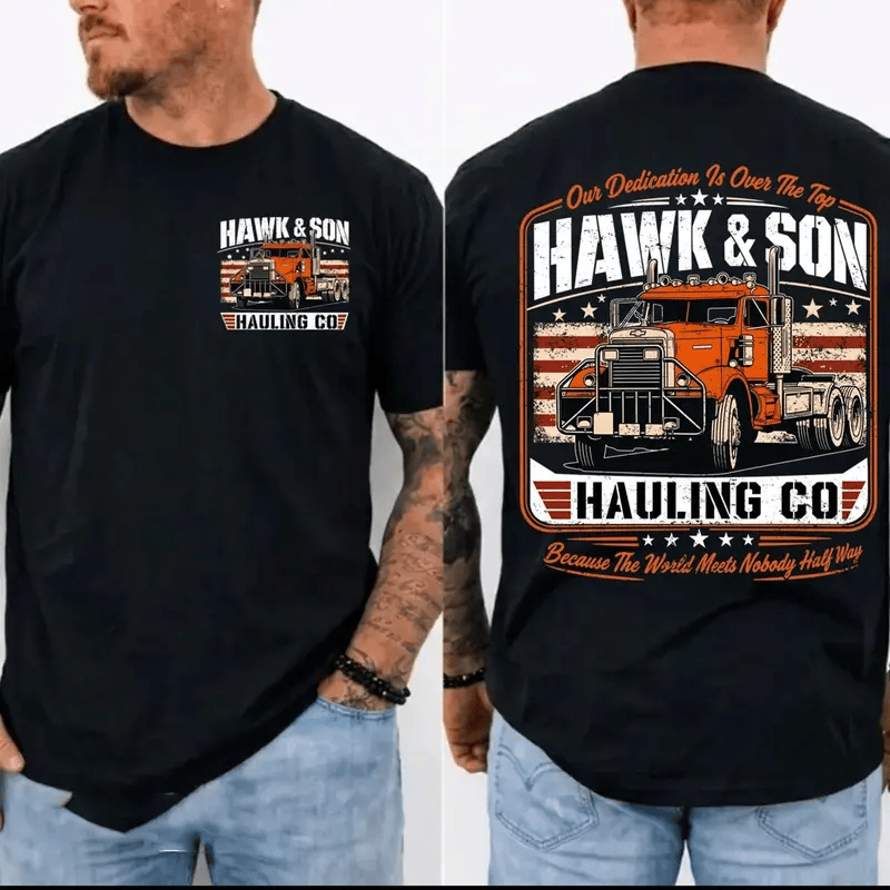Over The Top Hawk and Son Trucker Shirt, Vintage Arm Wrestling Movie Pullover, Classic 80s Graphic Tee
