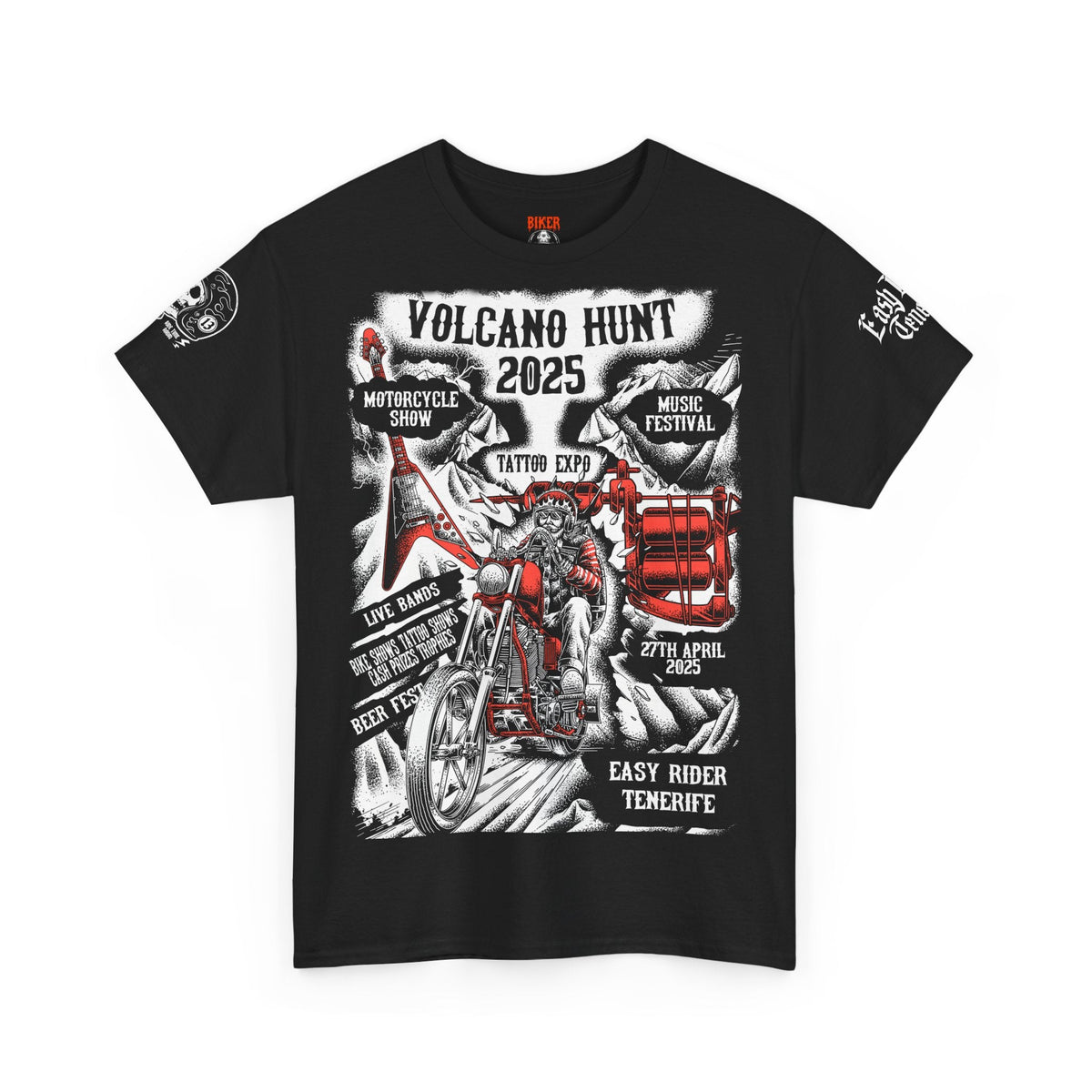Volcano Hunt 2025 Limited Edition Show Shirts - 100 Available 3