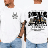 Snowman's Bootlegging Service T-Shirt, Smokeyy and The Bandit Tee #329 - Reel Belly