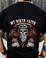 MY BIKER FAITH RIDE WITH GOD SAVED BY GRACE