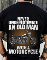Motorcycle Design, Motorbike Motorcycle Rider Biker - SHIRT FOR MEN- LUNA00 (SKU2607-08)