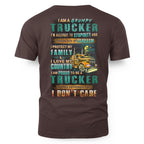Grumpy Trucker Shirt – Funny Sarcastic Truck Driver Gift 3