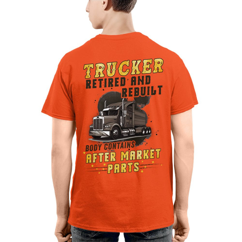 Trucker Retired and Rebuilt Body Contains After Market Parts 10