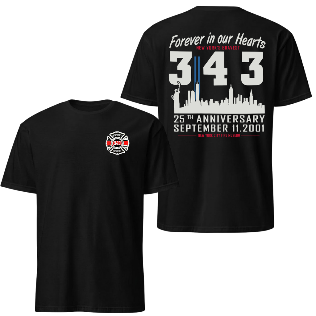 New York Firefighter Memorial 343 T-Shirt