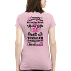 I'm a Grumpy Old Trucker's Queen Funny Trucker 8