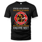 Lights & Sirens Excite Me Funny Firefighter 6