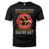 Lights & Sirens Excite Me Funny Firefighter 6