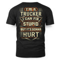 I'm a Trucker I Can Fix Stupid But It's Gonna Hurt Funny Trucker