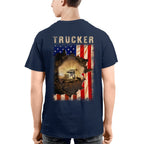 Patriotic American Flag Truck Driver 8