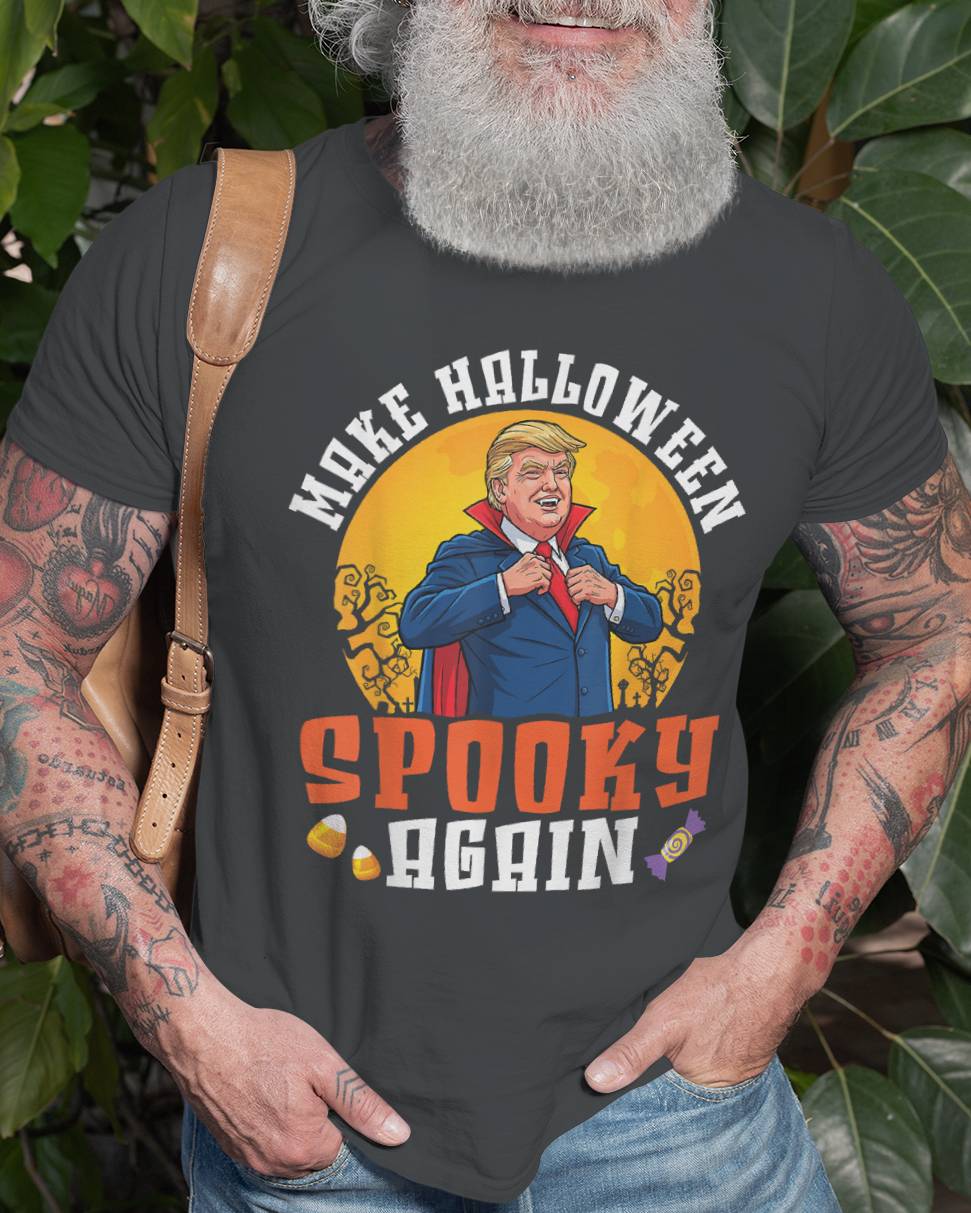 Trump Make Halloween Spooky Again Funny Dracula Costume 3
