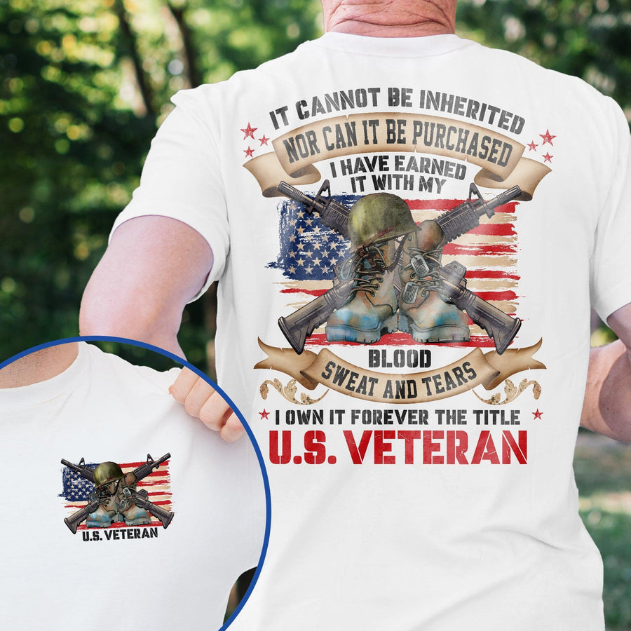Veteran, I Own It Forever The Title U.S. Veteran T-Shirt TPT2338TS 2