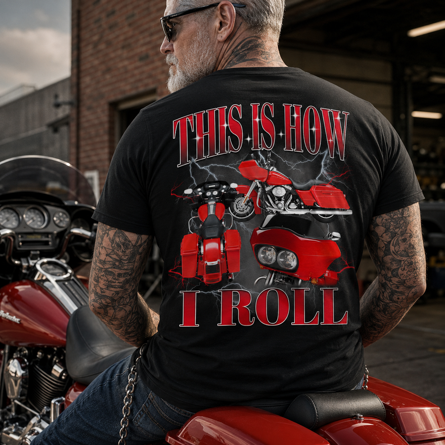 This Is How I Roll - Custom Vehicle Photo Shirts - Gift For Bikers A2110 3