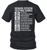SENIOR CITIZEN TEXTING CODES