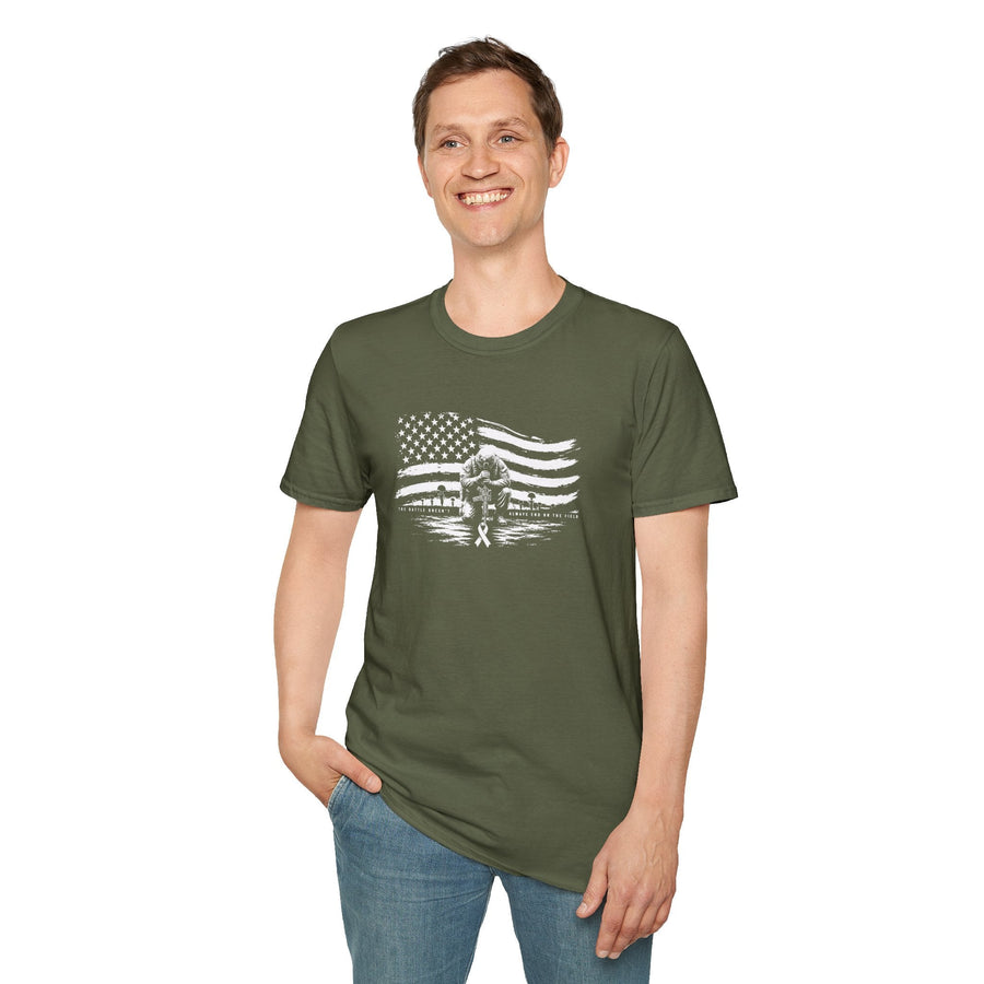 Remember Them All Memorial T-Shirt — Veteran Flag Tribute 14