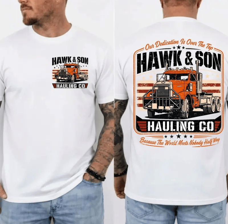Over The Top Hawk and Son Trucker Shirt, Vintage Arm Wrestling Movie Pullover, Classic 80s Graphic Tee 3