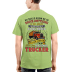 Funny Trucker T-Shirt – Old School Truck Driver Gift, Trucking Life Tee 8