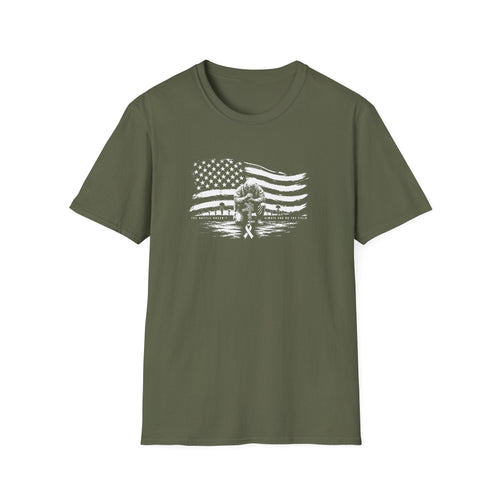 Remember Them All Memorial T-Shirt — Veteran Flag Tribute 2