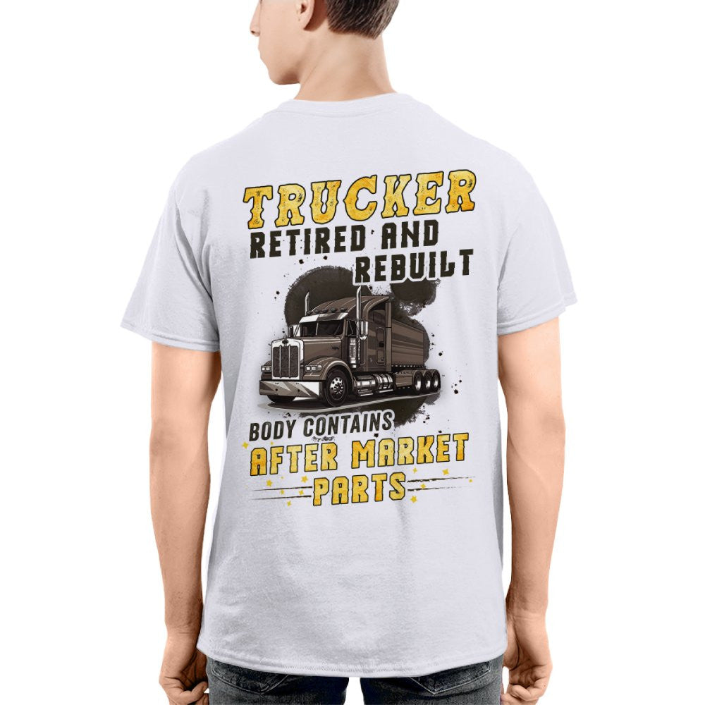 Trucker Retired and Rebuilt Body Contains After Market Parts 4