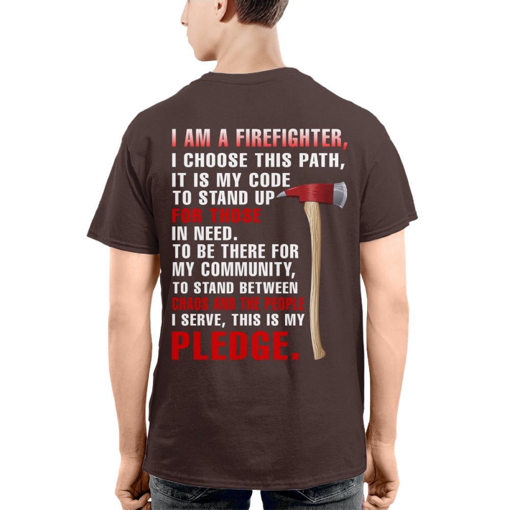 I’m a Firefighter for those chaos and the people Pledge 6