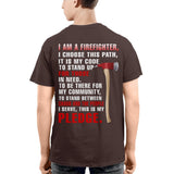 I’m a Firefighter for those chaos and the people Pledge 6