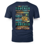 Grumpy Trucker Shirt – Funny Sarcastic Truck Driver Gift 7
