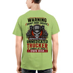 Warning Grumpy Moody Sarcastic Unmedicated Trucker 4