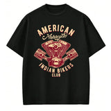 Native American Motorcycle Indian Bikers Club 2