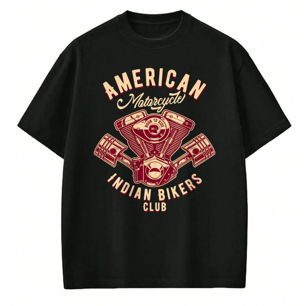 Native American Motorcycle Indian Bikers Club 2
