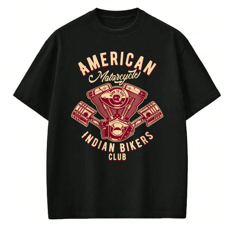 Native American Motorcycle Indian Bikers Club 2