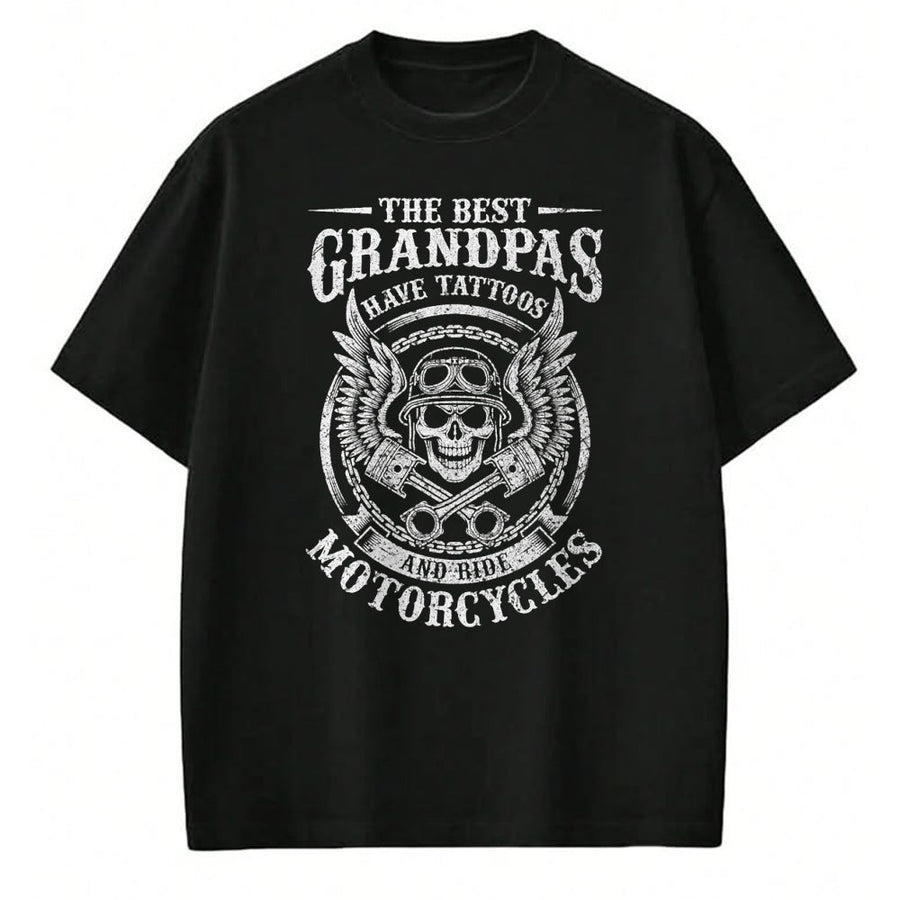 Best Grandpas Have Tattoos And Ride Motorcycles Biker Biking 2