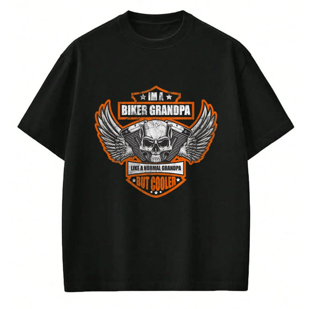 Funny I'm a Biker Grandpa like a Normal Grandpa But Cooler 2