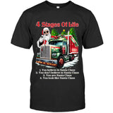 4 Stages of Santa Truck – Funny Christmas Trucker