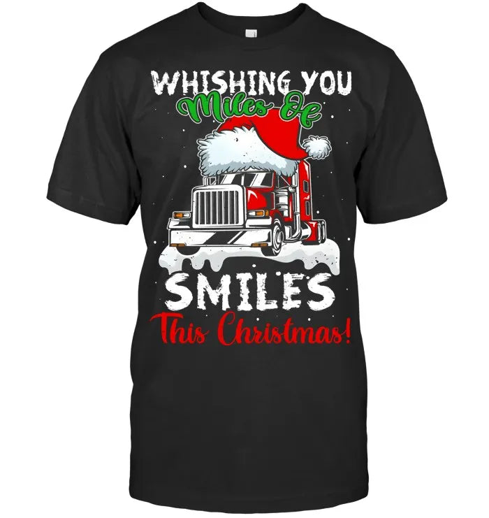 Miles of Smiles Christmas Trucker