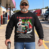 4 Stages of Santa Truck – Funny Christmas Trucker