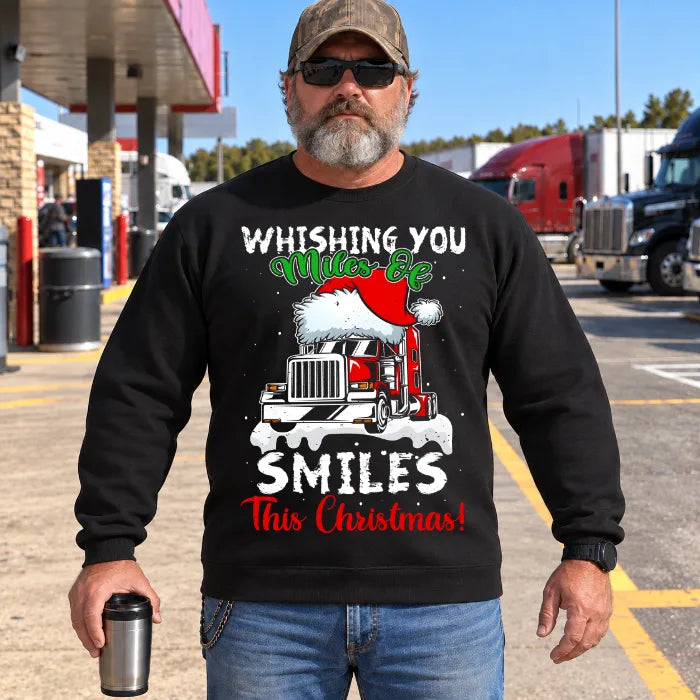 Miles of Smiles Christmas Trucker