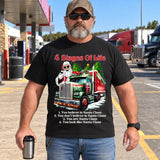 4 Stages of Santa Truck – Funny Christmas Trucker