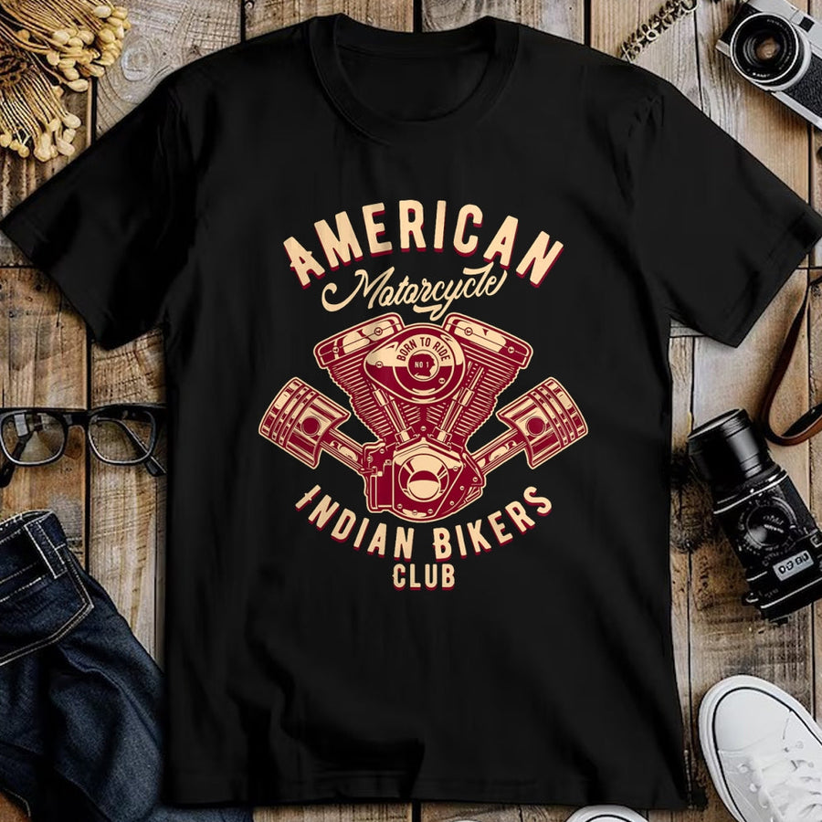 Native American Motorcycle Indian Bikers Club 6