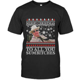 Nostalgic-style Christmas design featuring Sheriff Buford T. Justice from the film "Smokey and the Bandit" 4