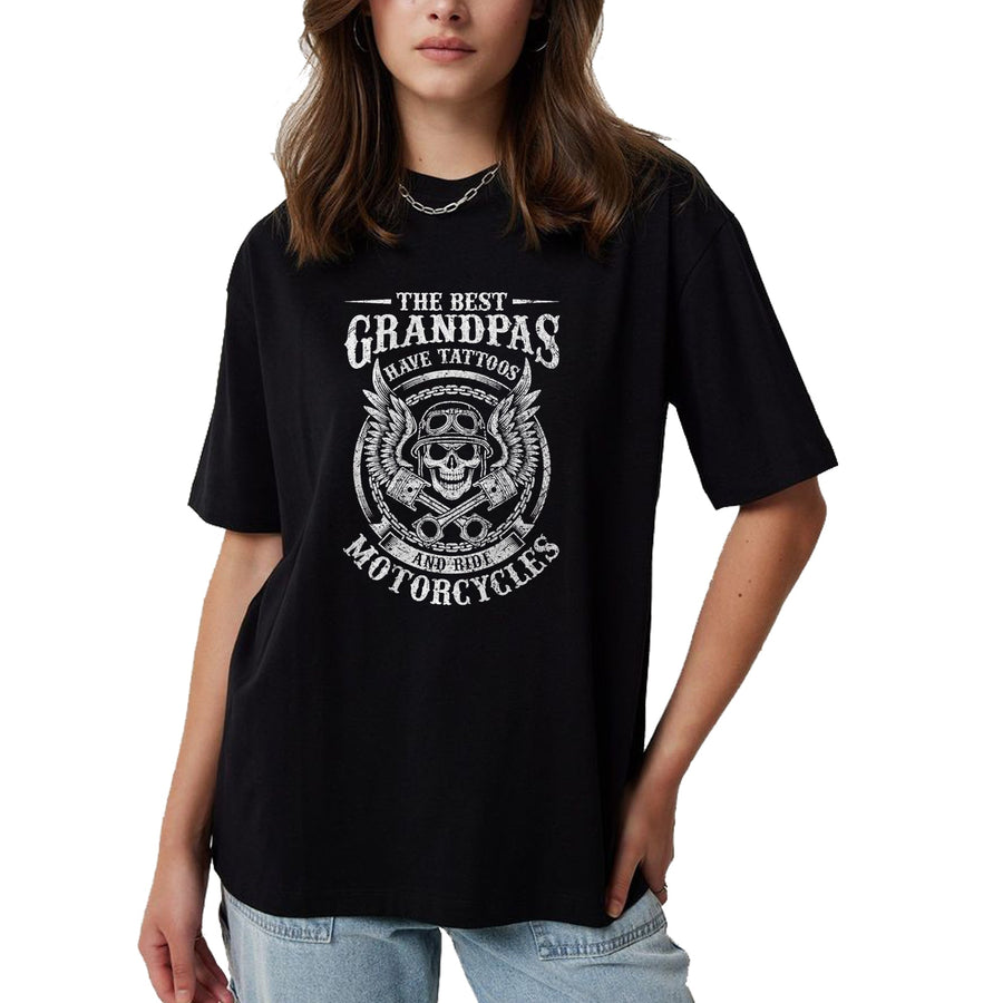 Best Grandpas Have Tattoos And Ride Motorcycles Biker Biking 7