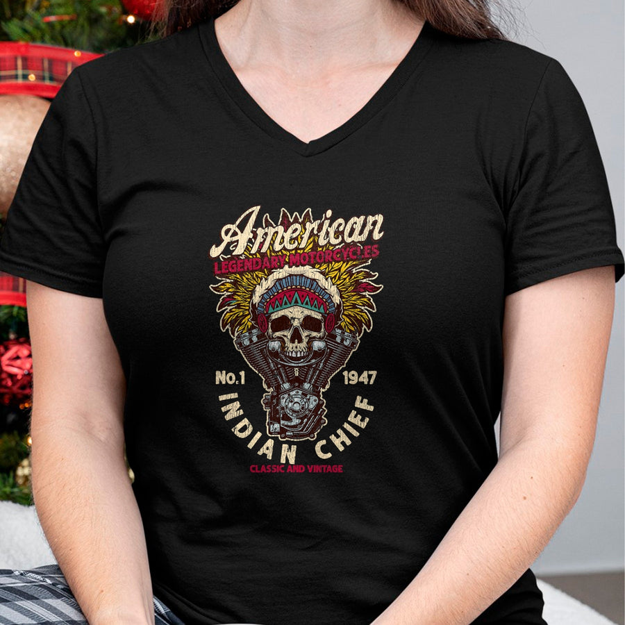 NRetro Vintage American Motorcycle Indian native Bikers Gift 8