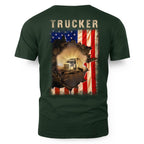 Patriotic American Flag Truck Driver 9