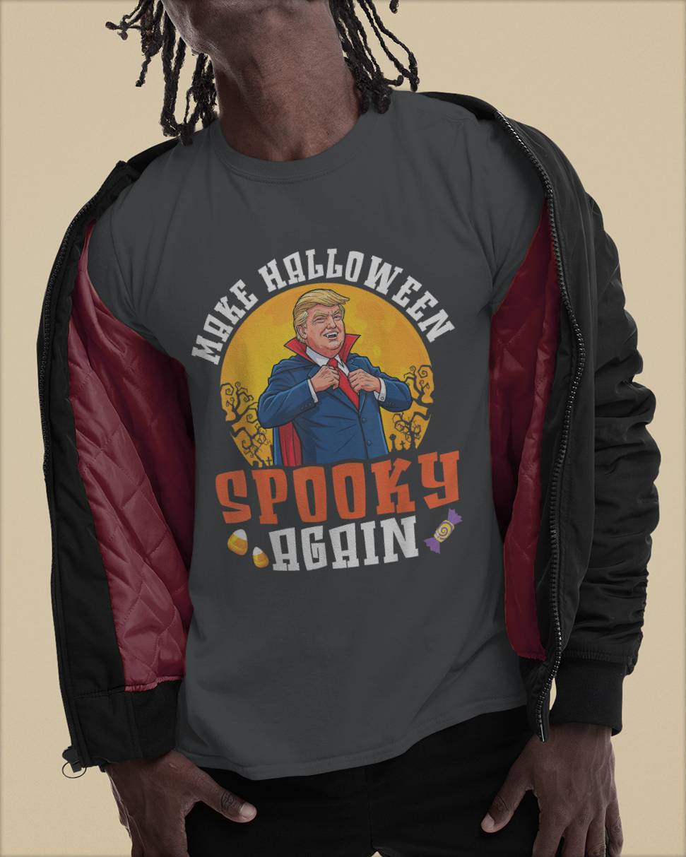 Trump Make Halloween Spooky Again Funny Dracula Costume 6