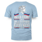 ONALD TRUMP THE D IS MISSING BECAUSE IT'S IN EVERY HATER'S MOUTH 8
