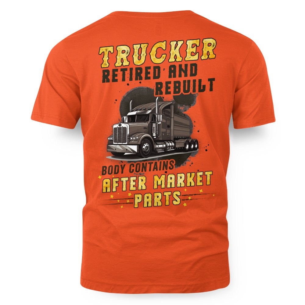 Trucker Retired and Rebuilt Body Contains After Market Parts 9