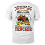 Funny Trucker T-Shirt – Old School Truck Driver Gift, Trucking Life Tee 3