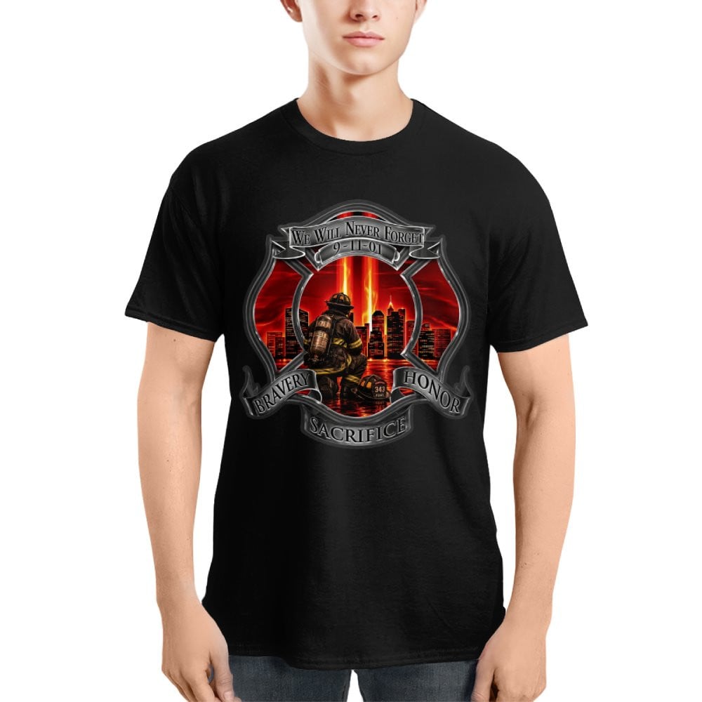 9/11 Bravery, Honor and Sacrifice Firefighter 5