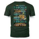 Grumpy Trucker Shirt – Funny Sarcastic Truck Driver Gift 9