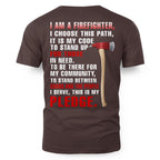 I’m a Firefighter for those chaos and the people Pledge 5