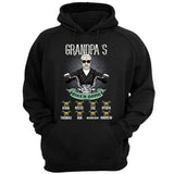 Grandpa's Biker Gang Personalized Shirt Gift For Biker Papa 4