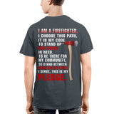 I’m a Firefighter for those chaos and the people Pledge 9